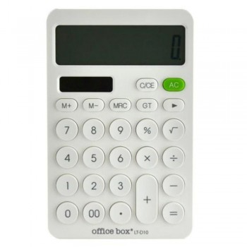 CALCULADORA DE SOBREMESA OFFICE BOX LT-D10 12 DÍGITOS COLORES