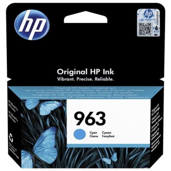 CARTUCHO HP 963 CIAN 3JA23AE OFFICEJET PRO SERIES 9010 9020 700P