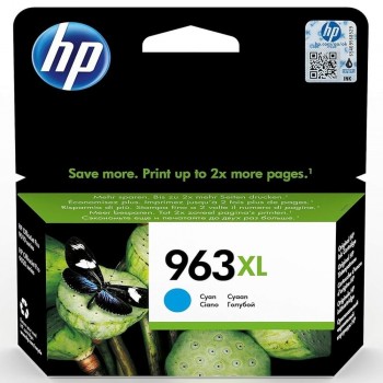 CARTUCHO HP 963XL CYAN 3JA27AE OFFICEJET PRO SERIES 9010 9020 1600P