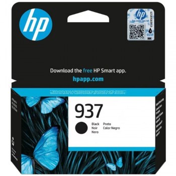 CARTUCHO HP 937 NEGRO 4S6W5NE OFFICEJET PRO SERIES 9100 Y 9700 2500P