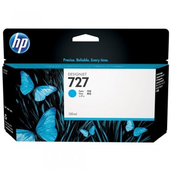 CARTUCHO HP 727 CIAN B3P19A DESIGNJET SERIES T2500, T1500 y T900 130ML