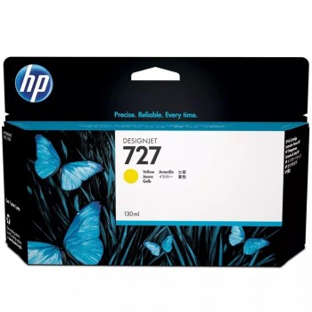 CARTUCHO HP 727 AMARILLO B3P21A DESIGNJET SERIES T2500, T1500 y T900 130ML
