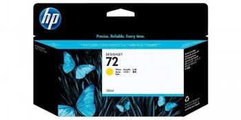 CARTUCHO HP 72 AMARILLO C9373A DESINGJET T600 T700 T1100 T1200 T1300 130ML