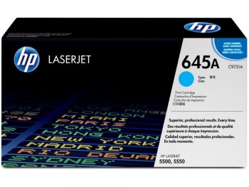 TÓNER HP 645A CIAN C9731A LASERJET 5500 5550 13000P