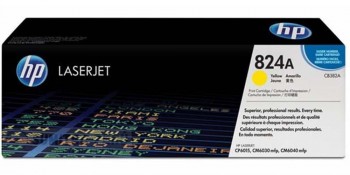TÓNER HP 824A AMARILLO CB382A  LASER COLOR CP6015 CM6030 CM6040 21000P