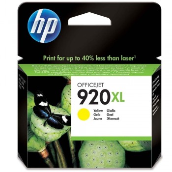 CARTUCHO HP 920XL AMARILLO CD974A OFFICEJET 6000 6500 7000 7500 700P