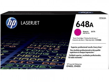 TÓNER HP 648A MAGENTA CE263A LASER COLOR CP4025 CP4525 11000P