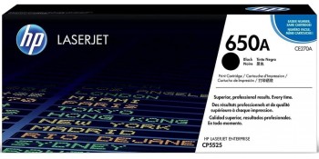 TÓNER HP 650A NEGRO CE270A  LASERJET CP5525 M750 13500P
