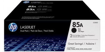TÓNER HP 85A NEGRO CE285AD LASERJET P1102 M1130 M1132 M1212 M1217 (DUAL-PACK) 2X1600P
