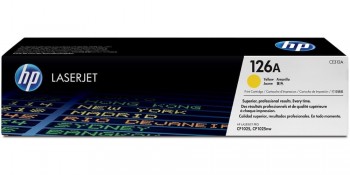 TÓNER HP 126A  AMARILLO CE312A LASERJET CP1025 PRO 100 M175 M275 1000P