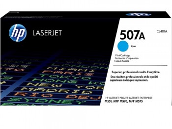 TÓNER HP 507A CIAN CE401A LASERJET ENTERPRISE 500 M551 M570 6000P