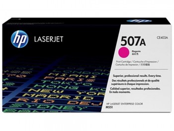 TÓNER HP 507A MAGENTA CE403A  LASERJET ENTERPRISE 500 M551 M570 6000P