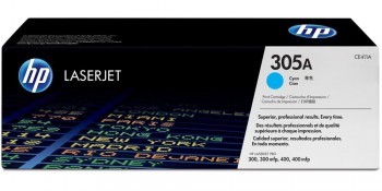 TÓNER HP 305A CIAN CE411A LASERJET PRO 300 M351 400 M451 M475 2600P