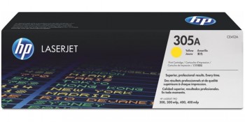 TÓNER HP 305A AMARILLO CE412A LASERJET PRO 300 M351 PRO 400 M451 M475 2600P