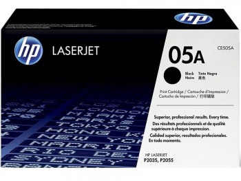 TÓNER HP 05A NEGRO CE505A LASERJET P2030 P2035 P2055 P205D 2300P