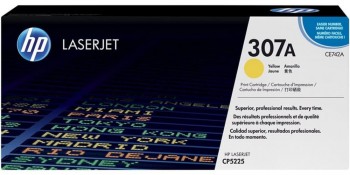 TÓNER HP 307A  AMARILLO CE742A LASERJET CP5220 CP5225 7300P
