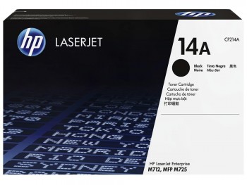 TONER HP 14A NEGRO CF214A  LASERJET ENTERPRISE 700 M712 M725 10000P