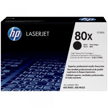 TÓNER HP 80X NEGRO CF280X LASERJET PRO 400 M401 M425 6900P
