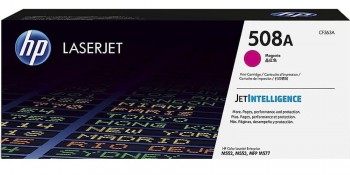 TÓNER HP 508A MAGENTA CF363A LASERJET ENTERPRISE M552 M553 5000P