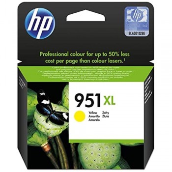 CARTUCHO HP 951XL AMARILLO CN048A OFFICEJET PRO 8100, 8600, 8600 N911A 1500P