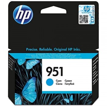 CARTUCHO HP 951 CIAN CN050AE OFFICEJET PRO 8100, 8600, 8600 N911A 700P