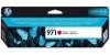 CARTUCHO HP 971 MAGENTA CN623AE OFFICEJET PRO X451 X476 X551 X576 2500P