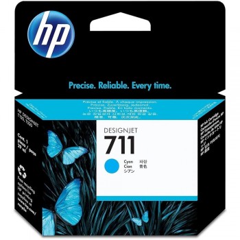 CARTUCHO HP 711 CIAN CZ130A DESIGNJET T100 T500 29ML