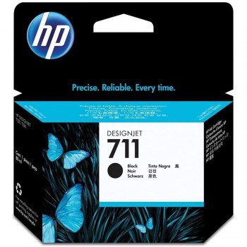 CARTUCHO HP 711 NEGRO CZ133A DESIGNJET T100 T500 80ML