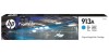 CARTUCHO HP 913A CIAN F6T77AE PAGEWIDE P57750DW 352 377 PRO 400 3000P