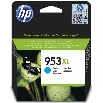 CARTUCHO HP 953XL CYAN F6U16AE OFFICEJET PRO SERIES 7700 8200 8700 1450P