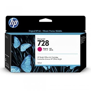 CARTUCHO HP 728 MAGENTA F9J66A DESIGNJET T730 T830 130ML
