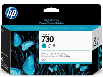 CARTUCHO HP 730 CIAN P2V62A DESIGNJET T940 T1600 T1700 T2600 130 ML
