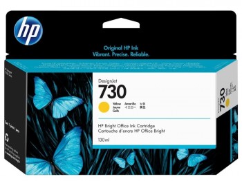 CARTUCHO HP 730 AMARILLO P2V64A DESIGNJET T940 T1600 T1700 T2600 130 ML