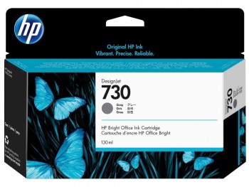 CARTUCHO HP 730 GRIS P2V66A DESIGNJET T940 T1600 T1700 T2600 130 ML