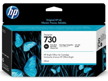 CARTUCHO HP 730 NEGRO PHOTO P2V67A DESIGNJET T940 T1600 T1700 T2600 130 ML