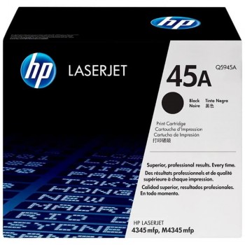 TONER HP 45A NEGRO Q5945A  LASERJET 4345MFP 18000P