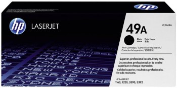 TONER HP 49A NEGRO Q5949A LASERJET 1160 1320 4320 3390MFC 3392MFC 2500P