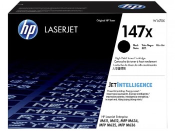 TÓNER HP 147X NEGRO W1470X LASERJET ENTERPRISE SERIES M611 M612 MFP M635 M636 25200P