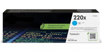 TONER HP 220X CIAN W2201X LASERJET PRO 4200 4300 PRO MFP 4300 5500P
