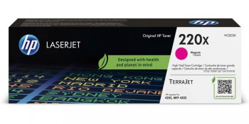 TONER HP 220X MAGENTA W2203X LASERJET PRO 4200 4300 PRO MFP 4300 5500P