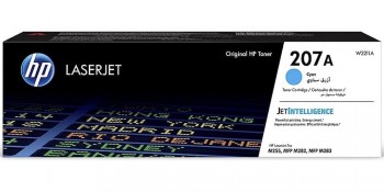 TÓNER HP 207A CYAN W2211A LASERJET PRO M255 M282 M283 1250P