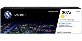 TÓNER HP 207A AMARILLO W2212A LASERJET PRO M255 M282 M283 1250P