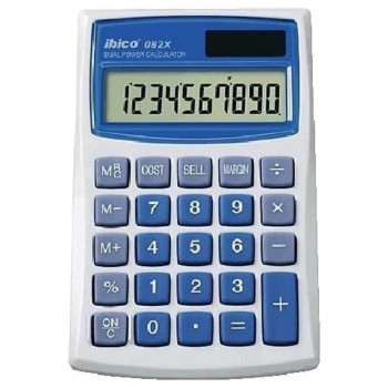 CALCULADORA DE BOLSILLO IBICO 082X 10 DÍGITOS
