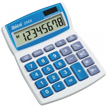 CALCULADORA DE SOBREMESA IBICO 208X 8 DÍGITOS