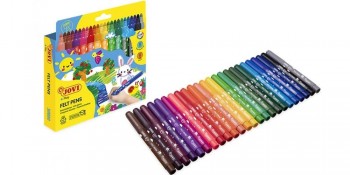 ESTUCHE DE ROTULADORES JOVI FELT TENS MAXI PUNTA GRUESA