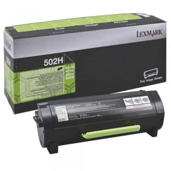 TÓNER LEXMARK 502H NEGRO 50F2H00 MS310 MS410 MS510 MS610 5000P