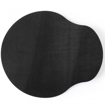 ALFOMBRILLA PARA RATÓN CON REPOSAMUÑECAS NEGRO