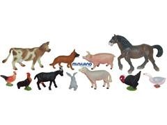 ANIMALES PLASTICO DE LA GRANJA