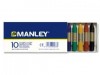 CERAS MANLEY CAJA DE 10 COLORES SURTIDOS