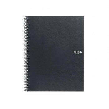 CUADERNO MICROPERFORADO DE TAPAS EXTRADURAS 160 HOJAS NOTEBOOK 4